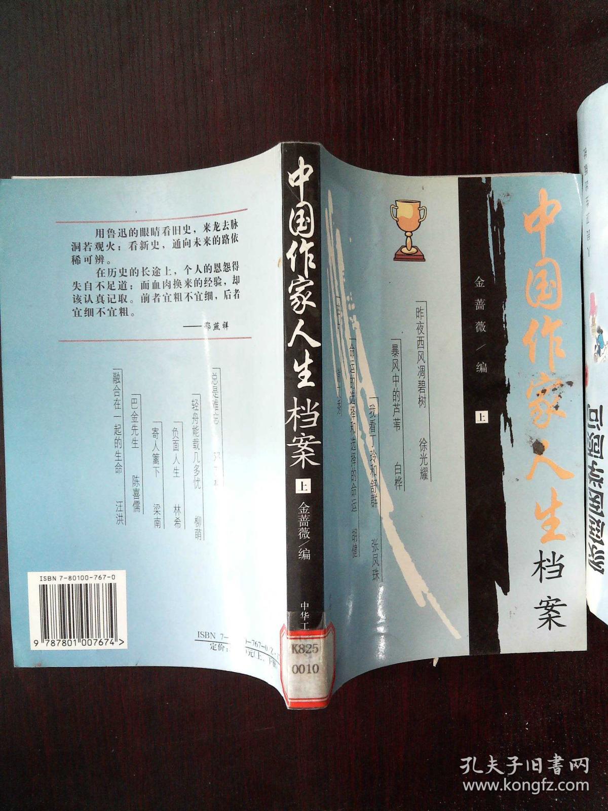 中国作家人生档案(上)