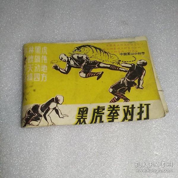 黑 虎 拳对打