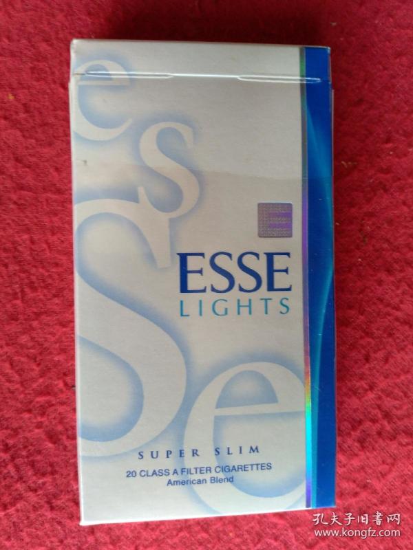 esse外国烟标纸盒子