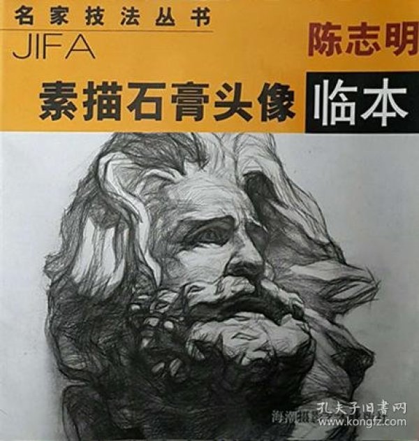 名家 技法丛书-陈志明 素描石膏头像临本(满四本 包邮)