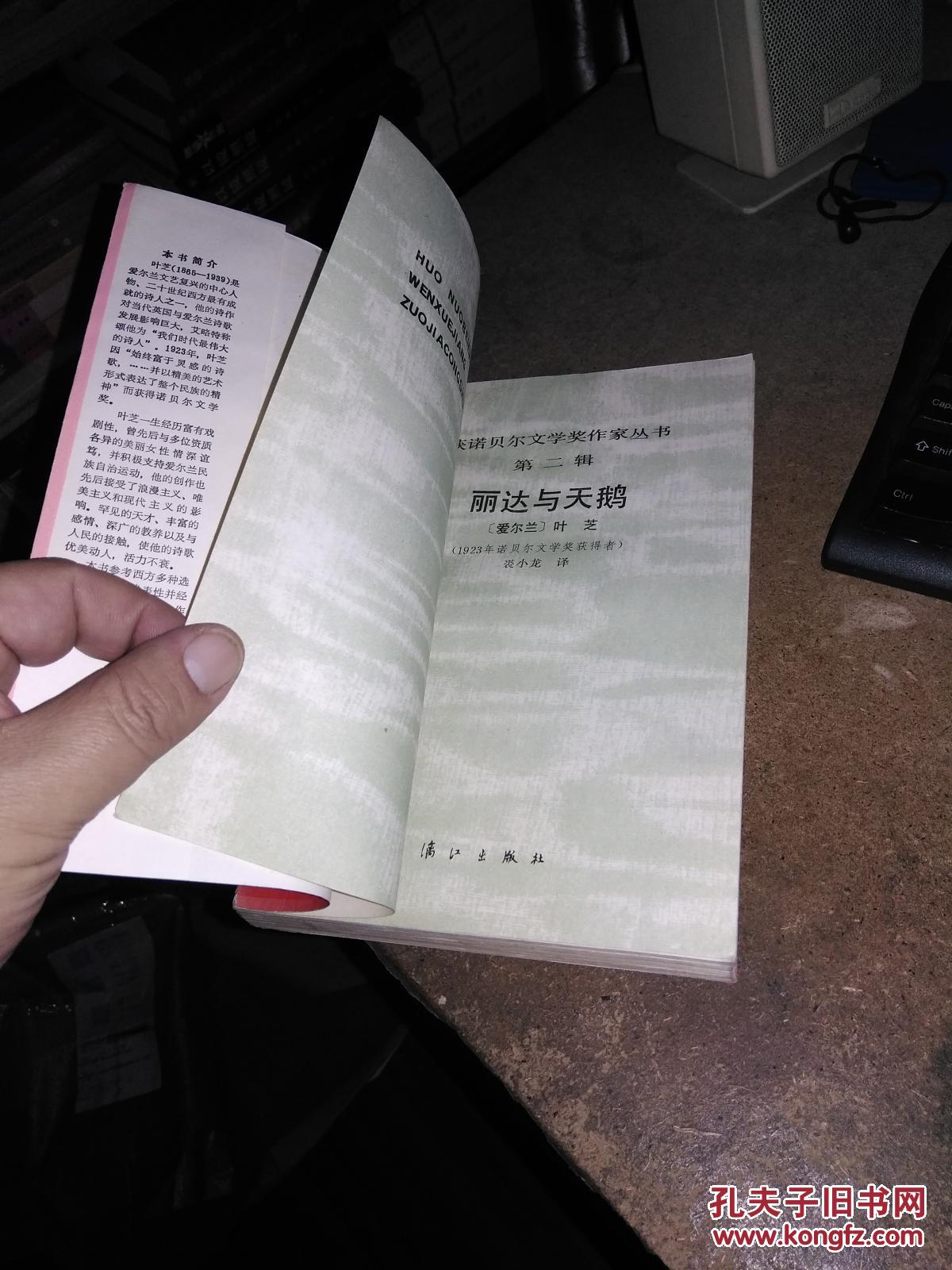 (获诺贝尔文学奖作家丛书)丽达与天鹅(叶芝诗选,裘小龙译)