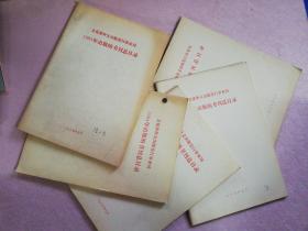 文化部外文出版发行事业局1983-1987年出版的书刊总目录（5册合售）【实物拍图    内页干净】