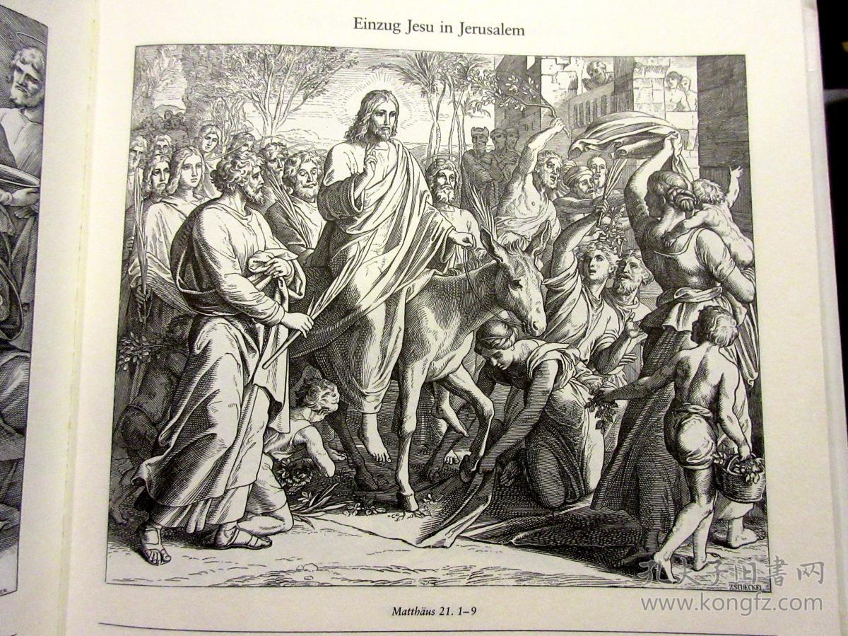 德国前拉斐尔派nazarener大画家schnorrvoncarolsfeld著名圣经木刻