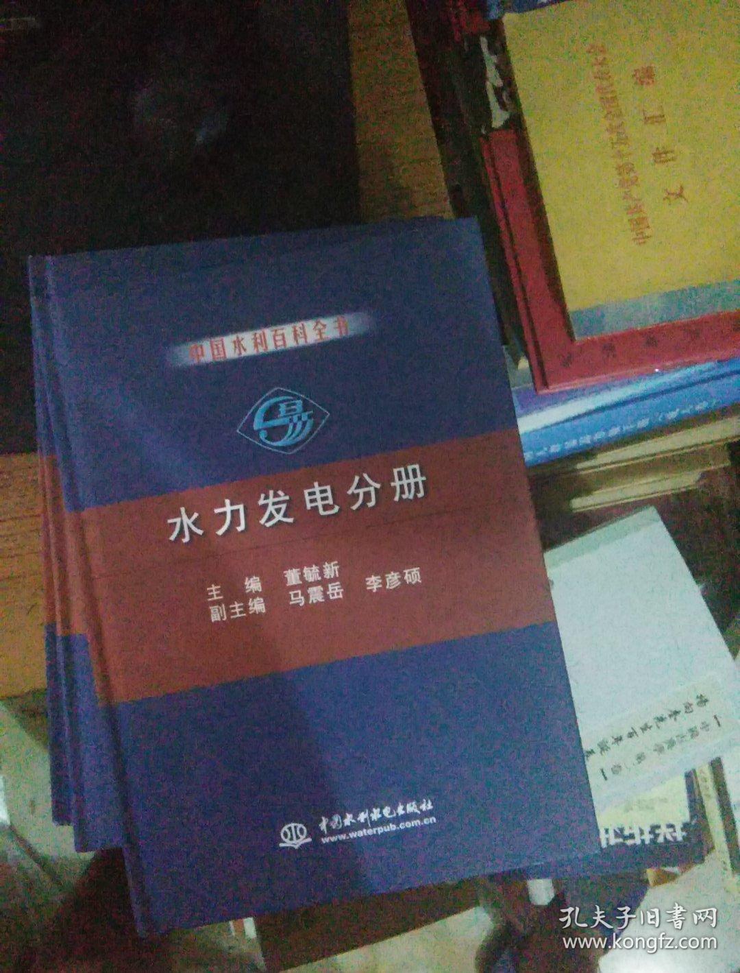 中国水利百科全书：著名水利发电分册【54号