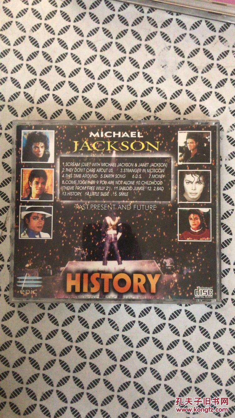 清风堂音乐cd系列 michael jackson history 迈克杰克逊 无ifpi