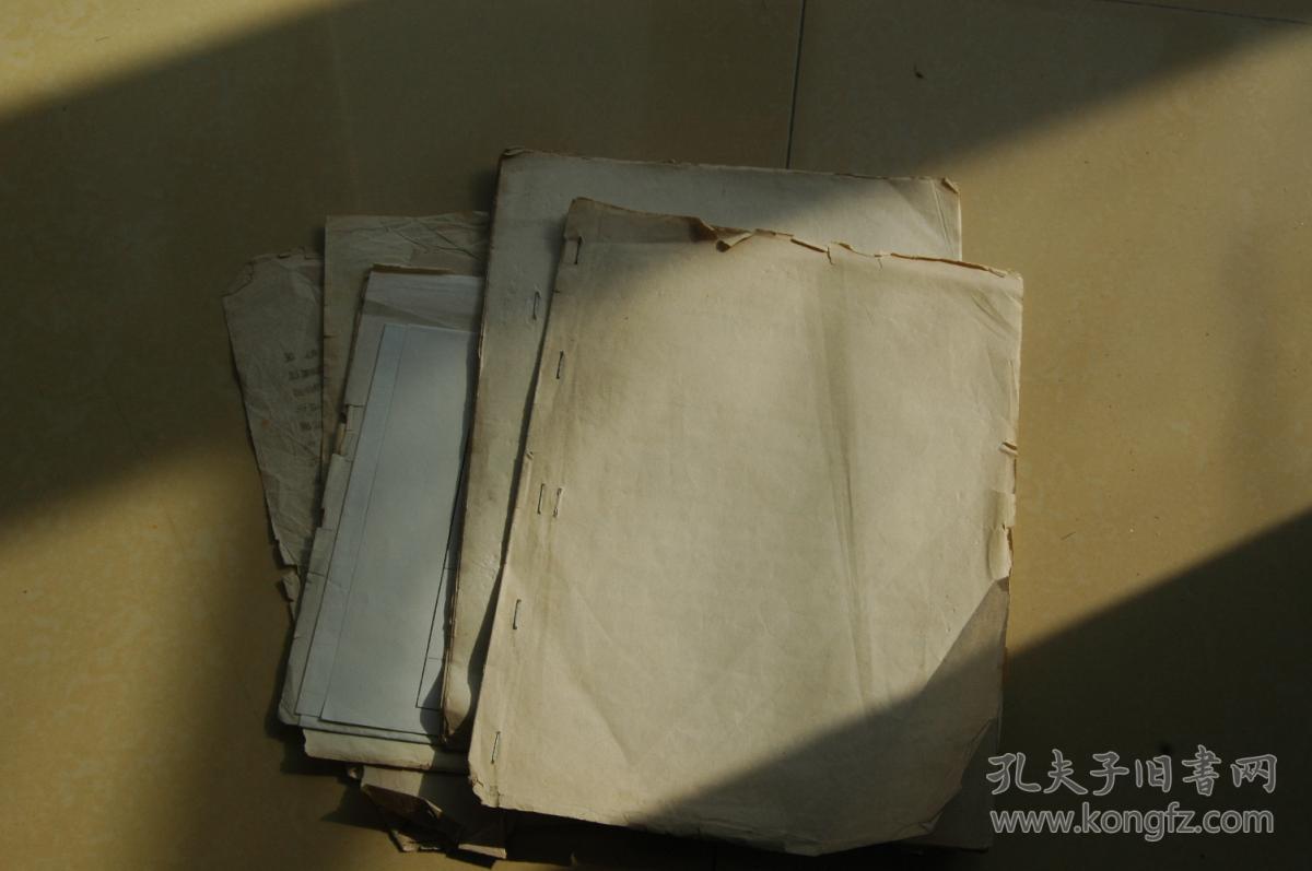 《戏曲人物《陶瓷资料》等画稿一沓(包含一册精美的陶瓷水粉画画稿