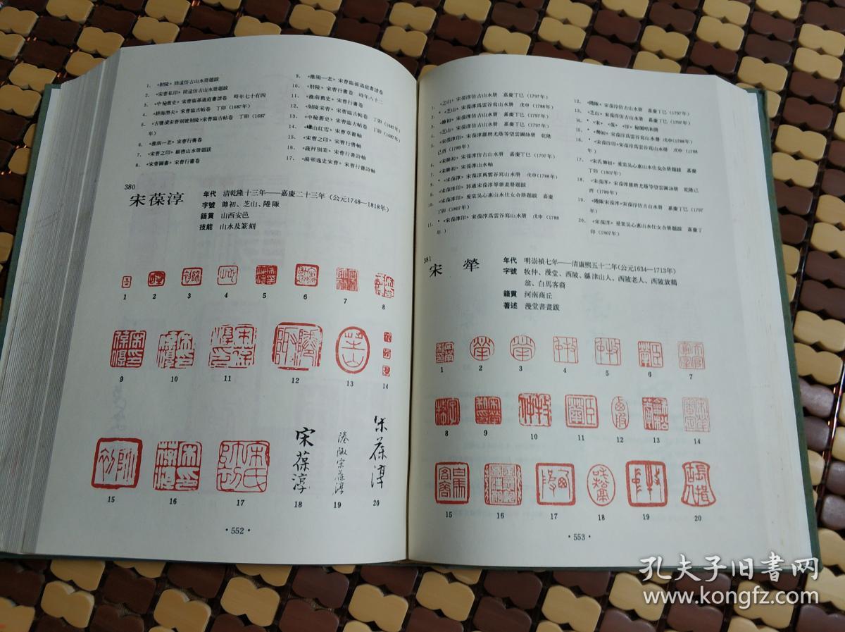 中国书画家印鉴款识(上下)