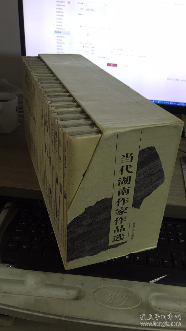 当代湖南作家作品选一套19册全 有外盒 书重11公斤多