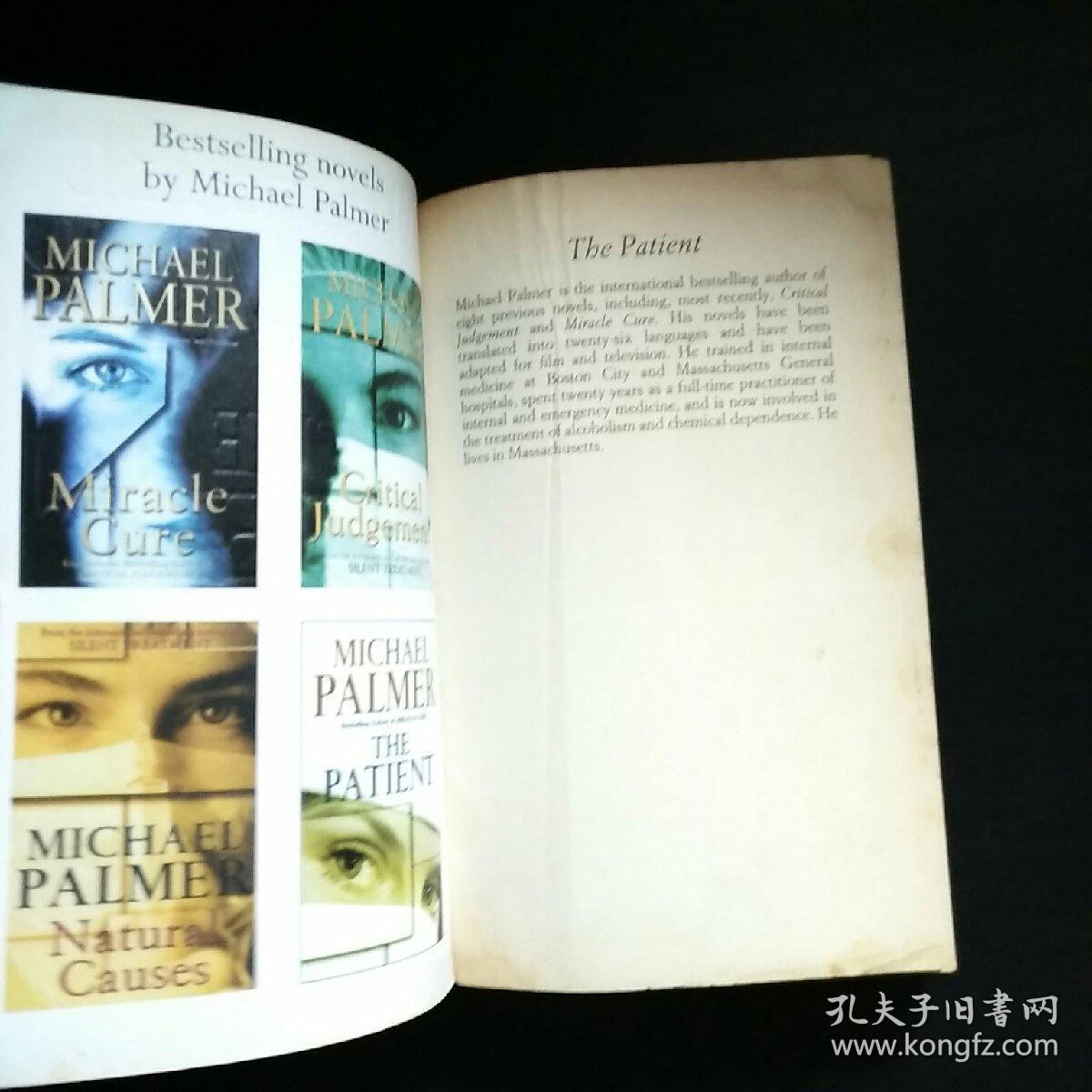 英文原版 The Patient 病人 孔夫子旧书网