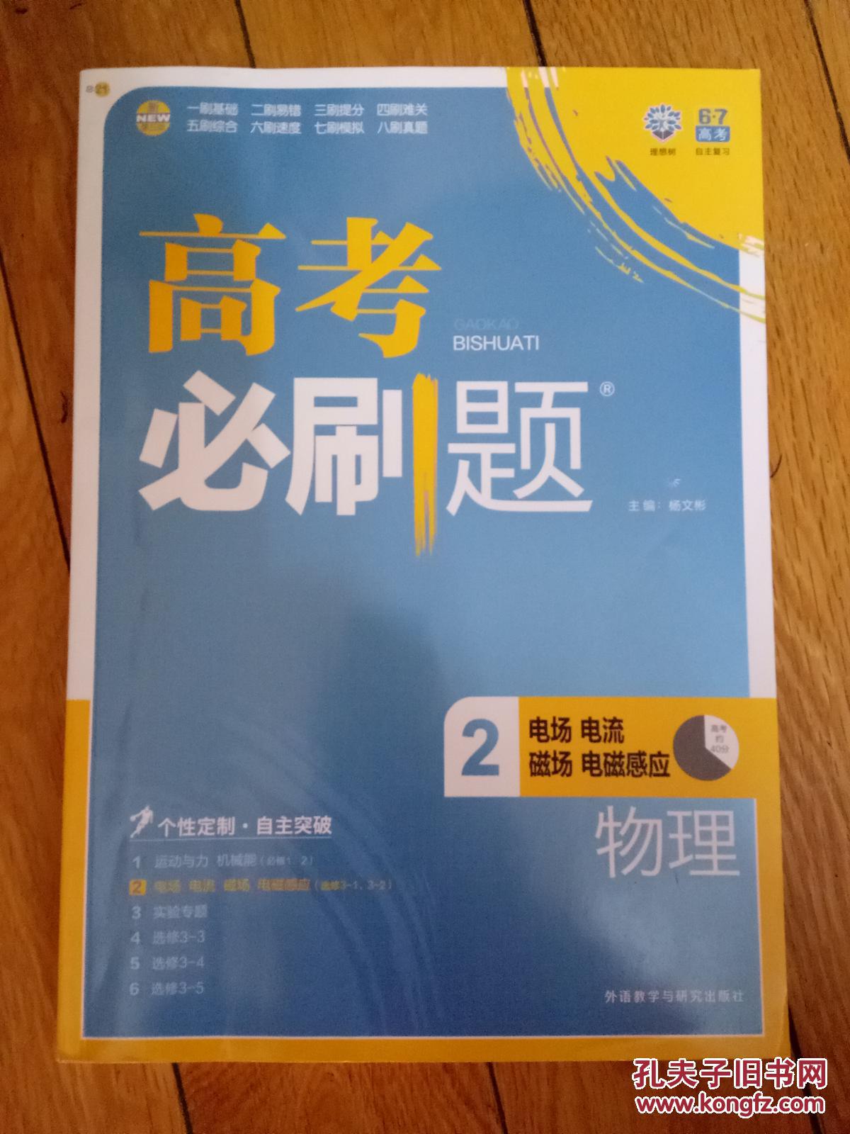高考必刷题物理2:电场 电流 磁场 电磁感应