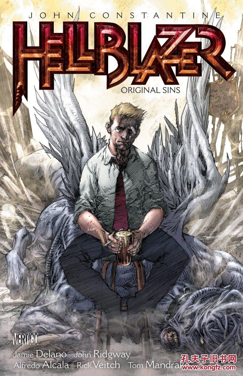康斯坦丁漫画第一卷原罪英文版dc