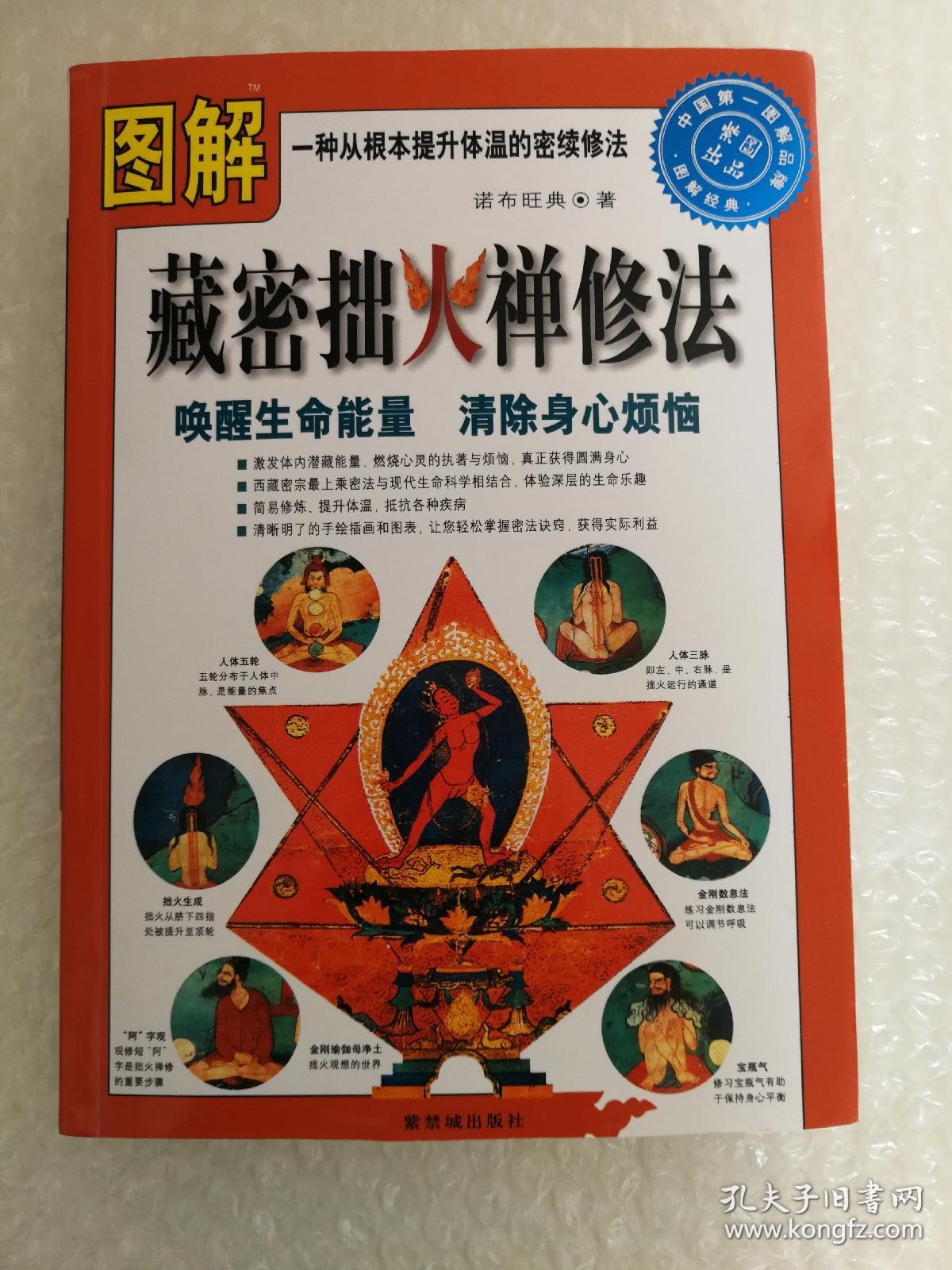 图解藏密拙火禅修法:唤醒生命能量 清除身心烦恼