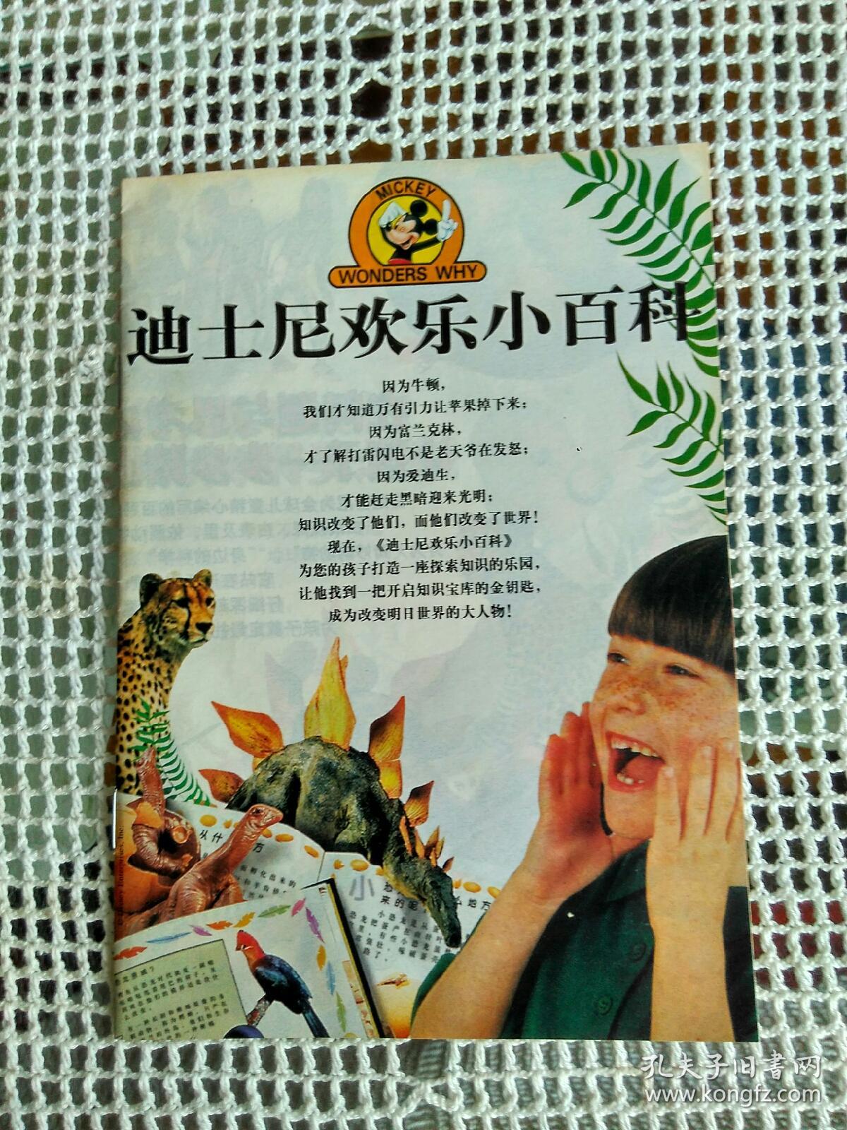 迪士尼欢乐小百科 宣传册 (家)