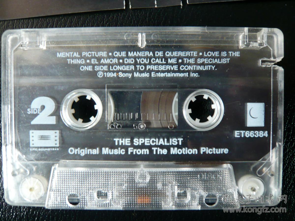 打口磁带 the specialist musci from motion pictuer 美国原版