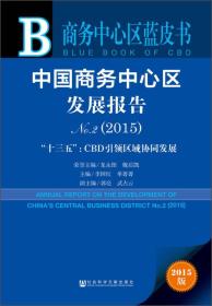 中国商务中心区发展报告