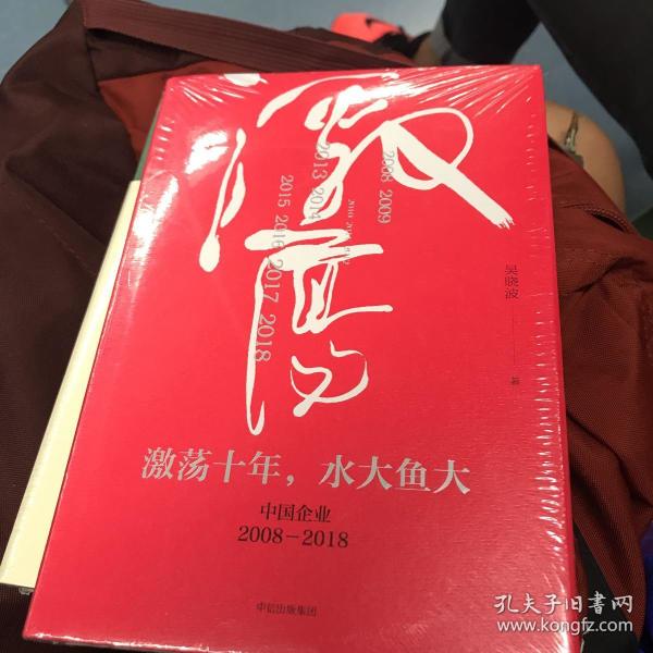 吴晓波企业史 激荡十年,水大鱼大