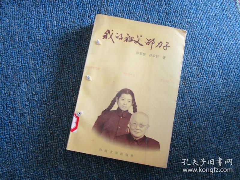 我的祖父邵力子_邵黎黎,孙家轩 著_孔夫子旧书网