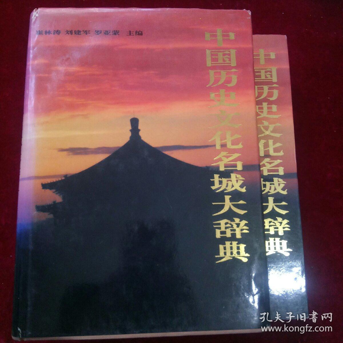 中国历史文化名城大辞典(上下册)