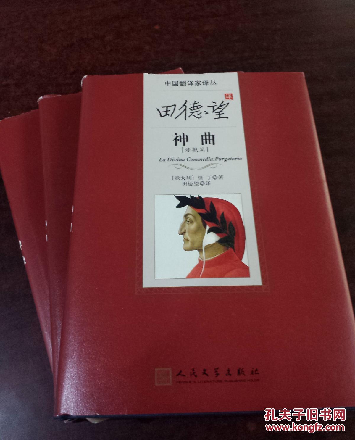 中国翻译家译丛:神曲 (田德望译 全三册)