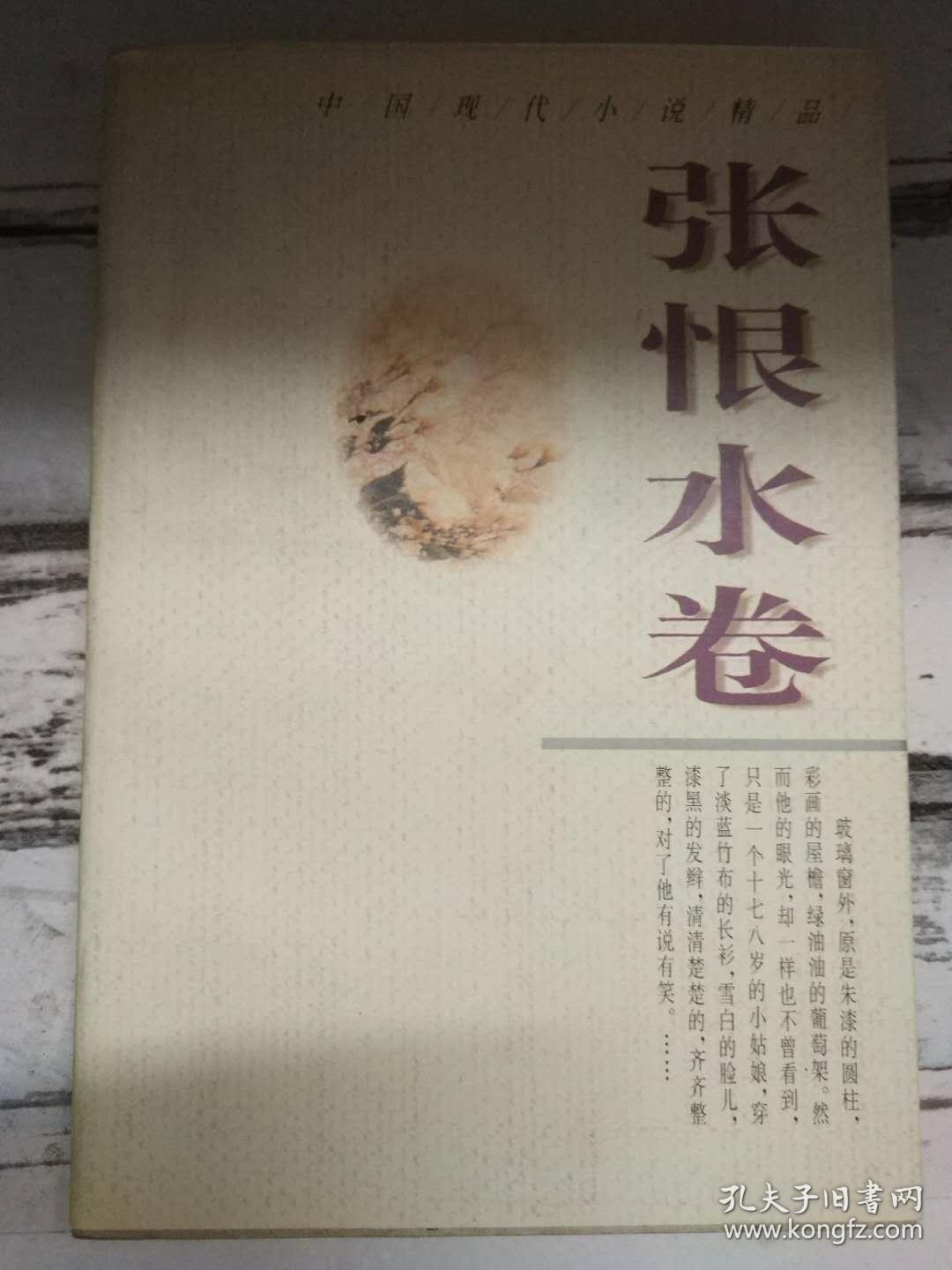 《张恨水卷·中国现代小说精品》