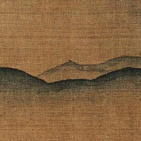 宋 李嵩 月夜看潮图 22.