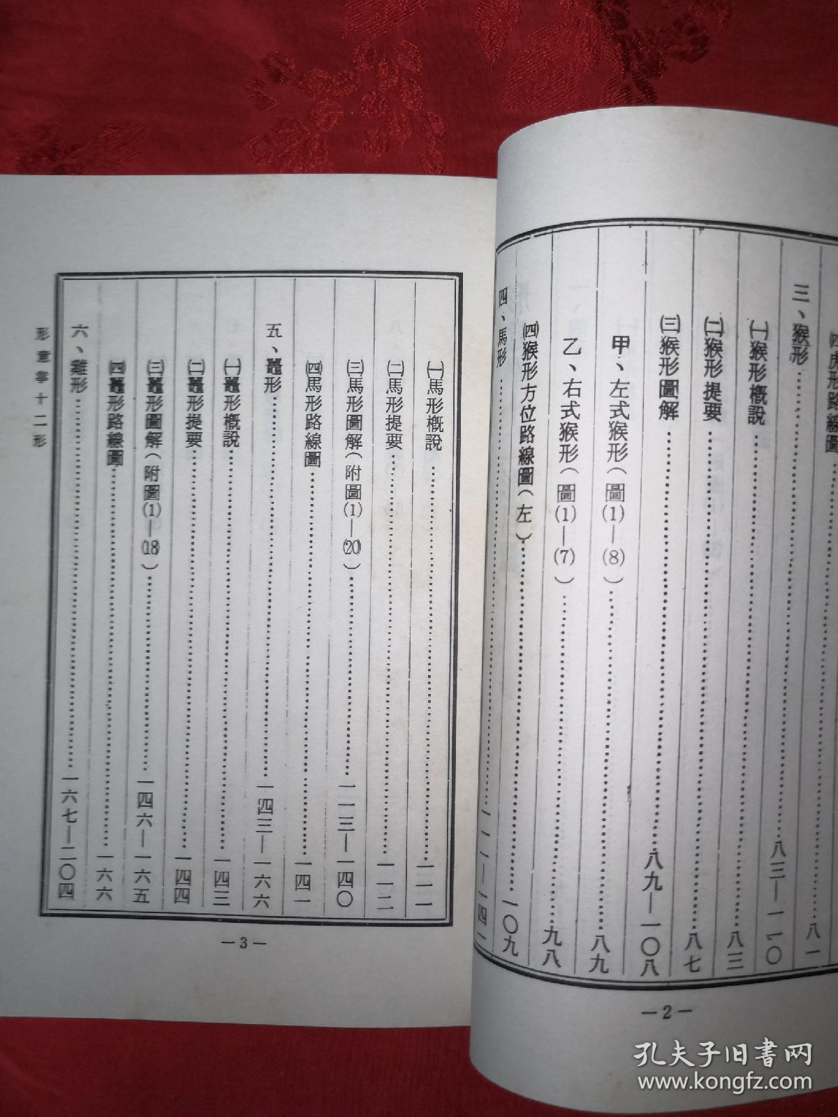 绝版拳谱:形意拳十二形