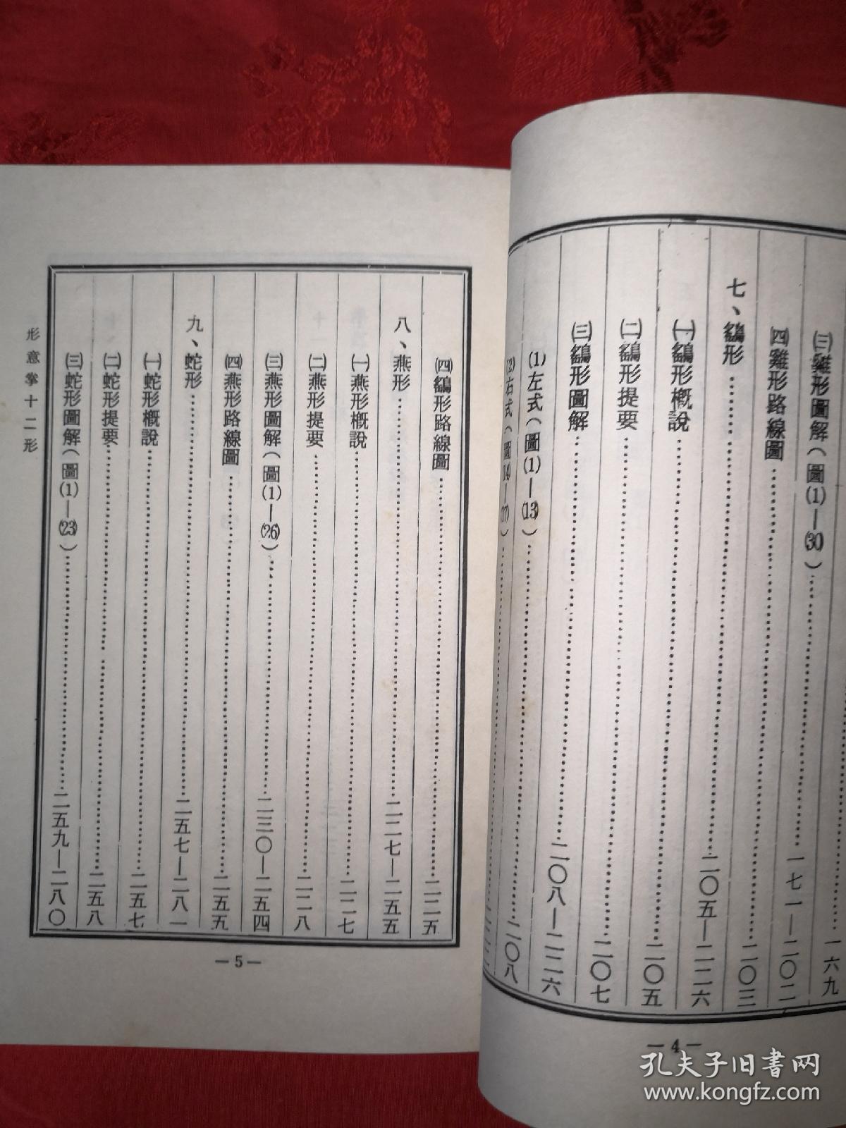 绝版拳谱:形意拳十二形