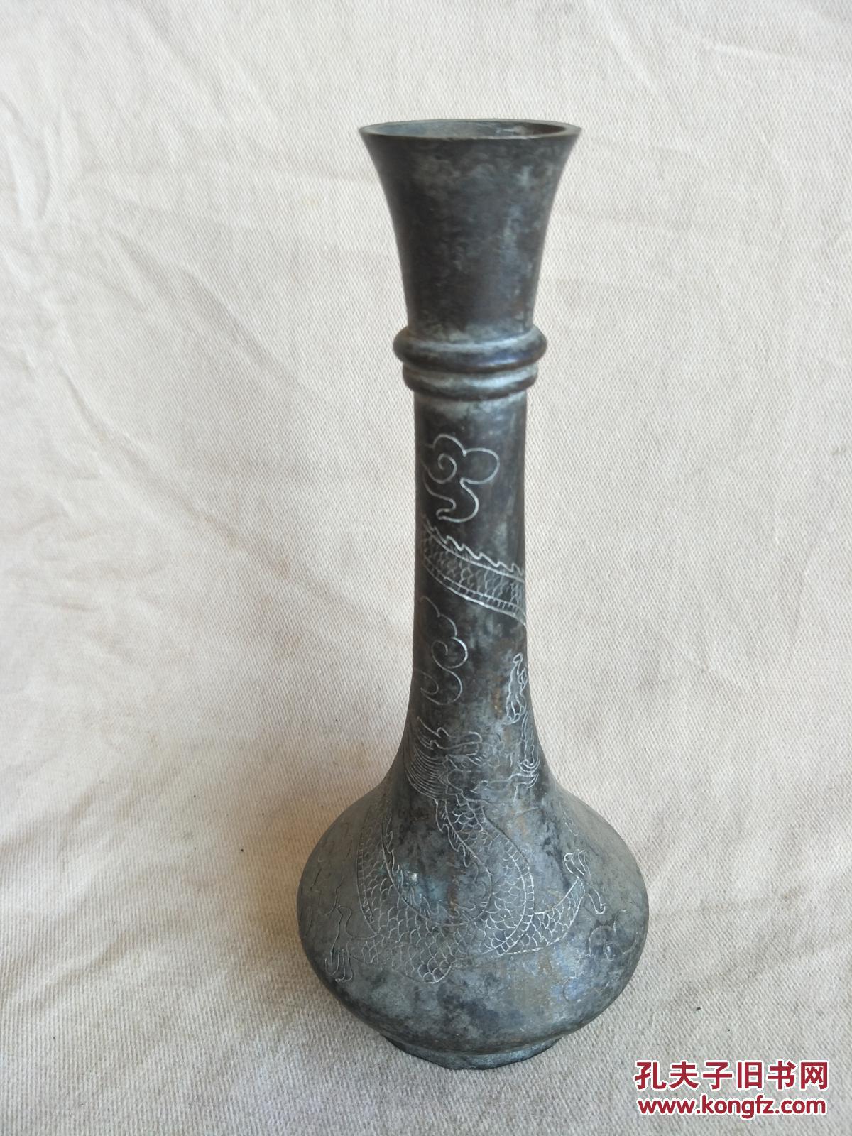 清代老铜瓶 拍品编号:29876549