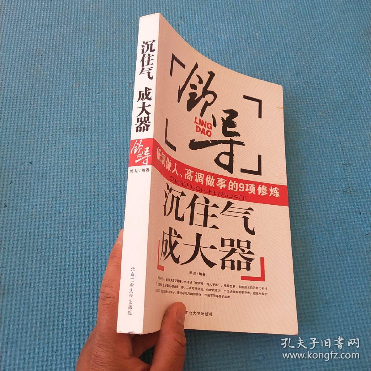 沉住气成大器:领导低调做人高调做事的9项修炼
