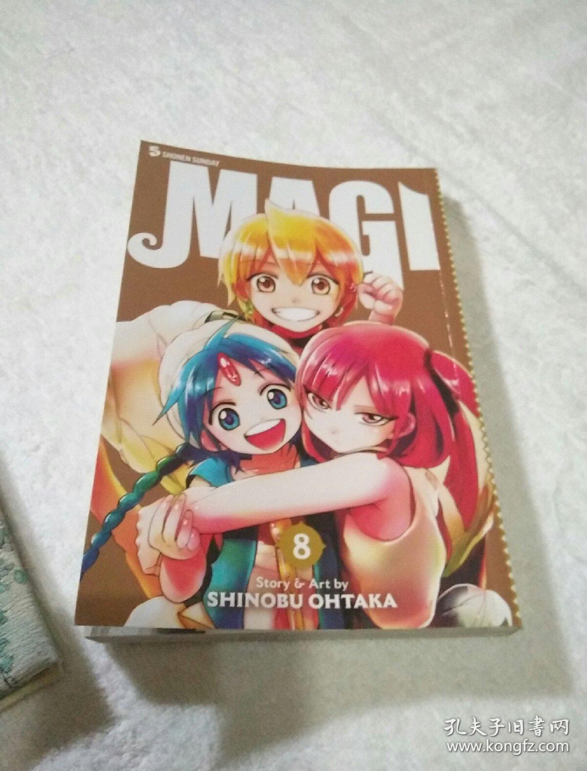 Magi: The Labyrinth of Magic, Vol. 8