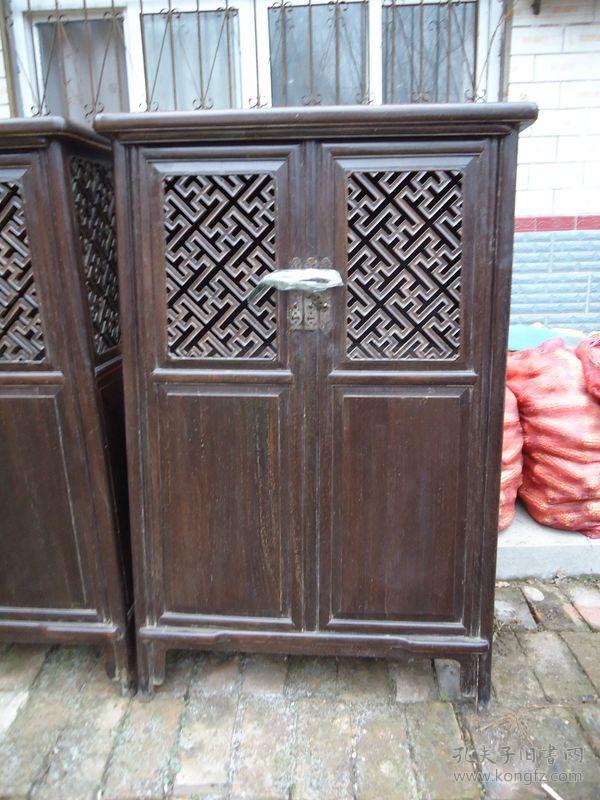 古董家具木器小叶紫檀气死猫面条柜