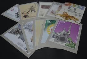 2004年中国邮票设计家邮票未用图稿集萃10件
