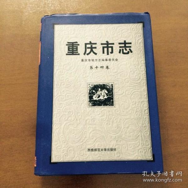 重庆市志(第十四卷)(大16开精装)