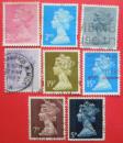 荷兰女王头像邮票8枚