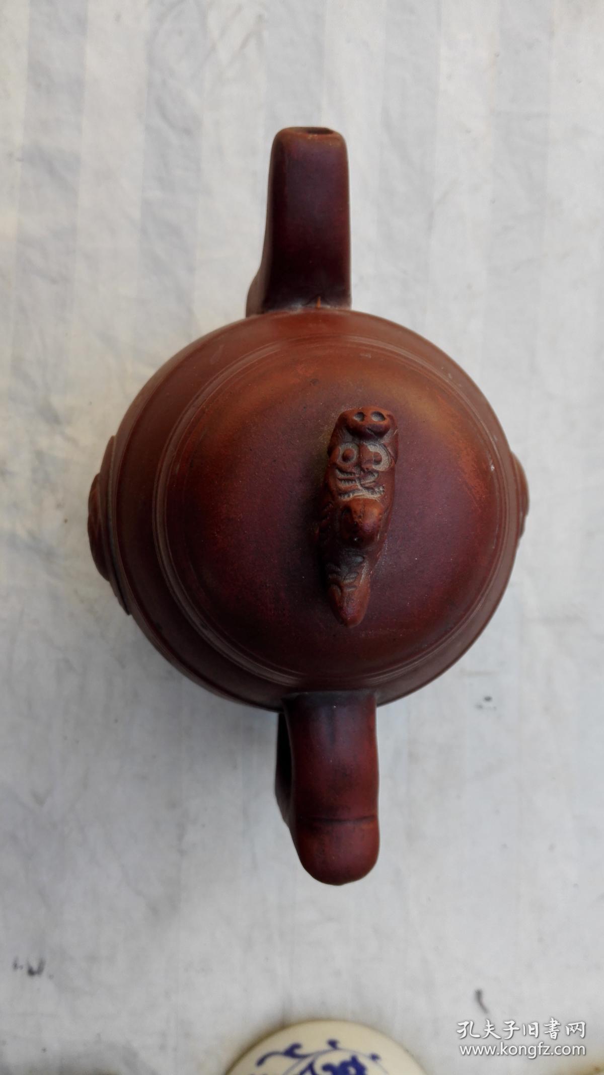 蒋美仙制文革紫砂壶