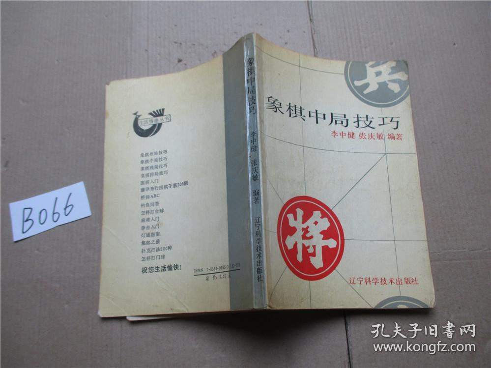 象棋排局技巧 石毅  主编