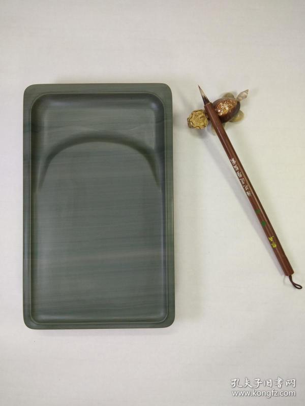 松花老坑精品 砚台门子砚 文房四宝 国画书法用品 文具 文玩 古玩