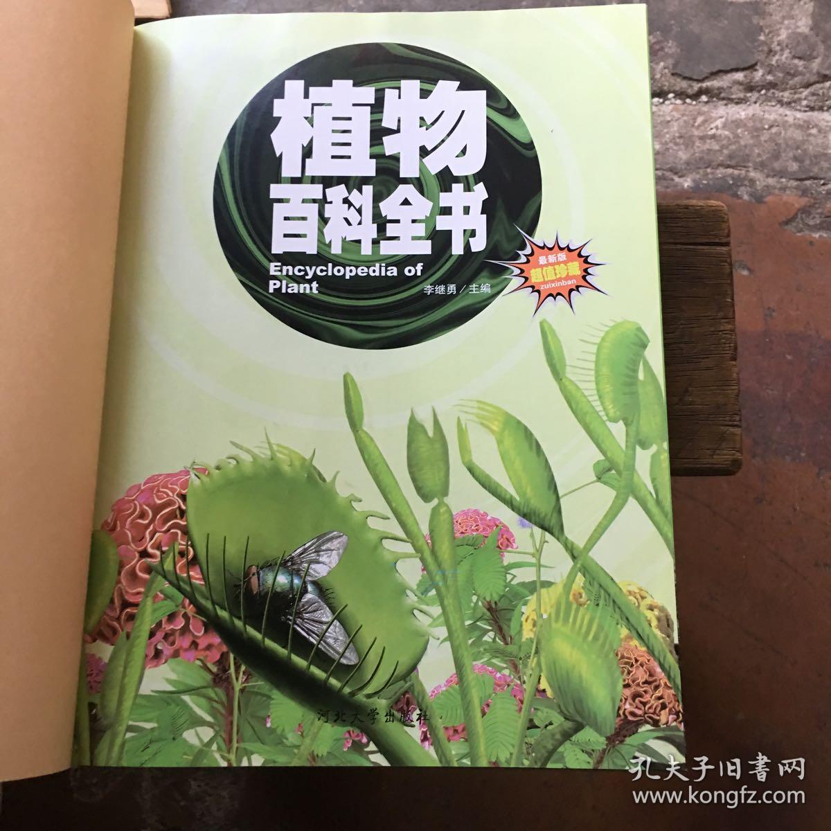 植物百科全书/少儿科普百科读本 中小学课外百科全书系列丛书(精装