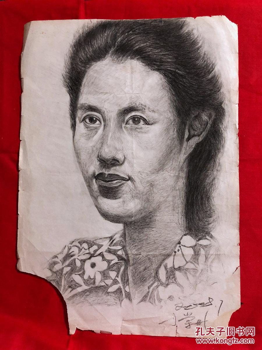 素描画,8开,28