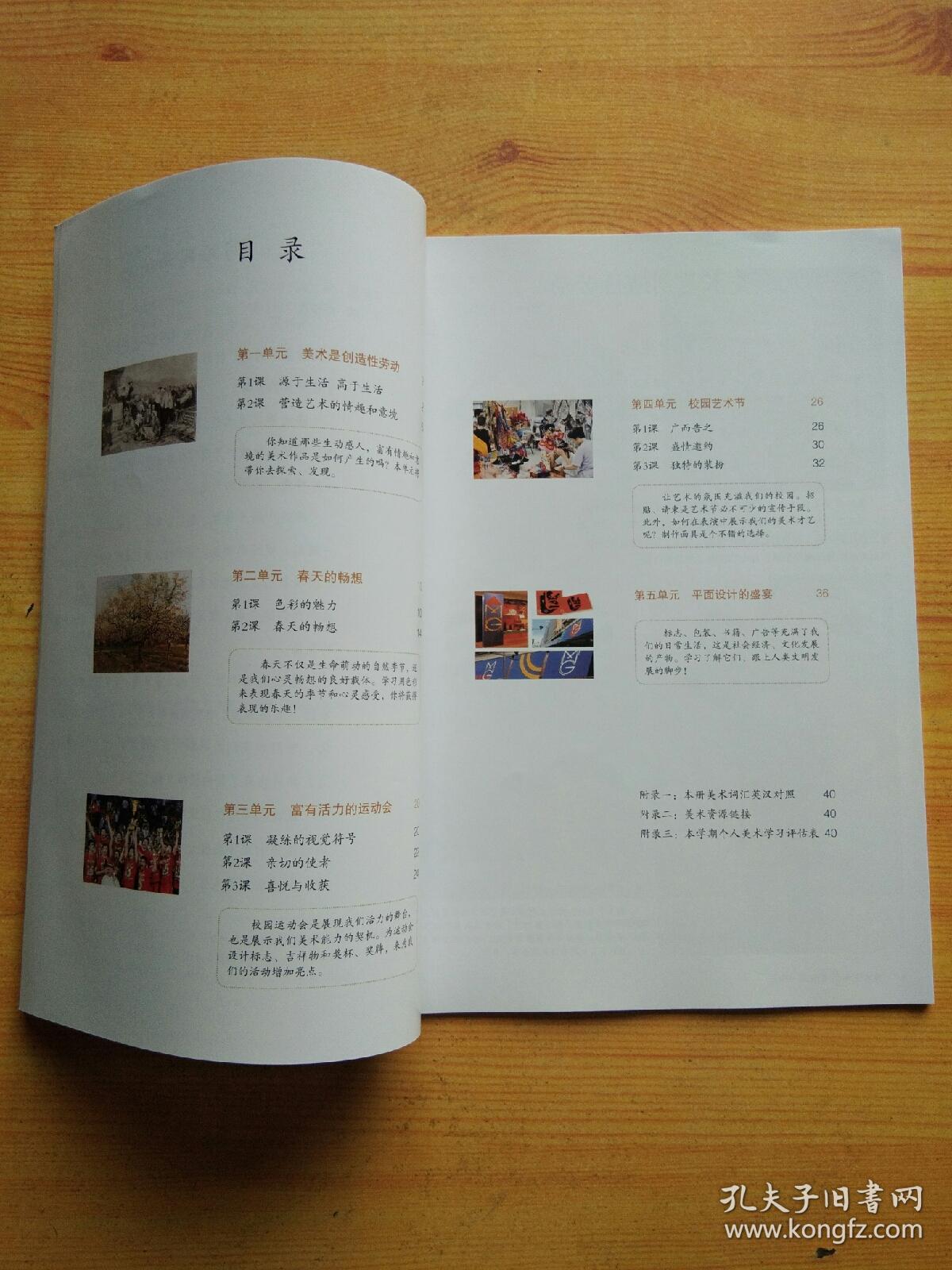 义务教育教科书 七年级下册 美术 课本 教材〔人教版〕(二手)