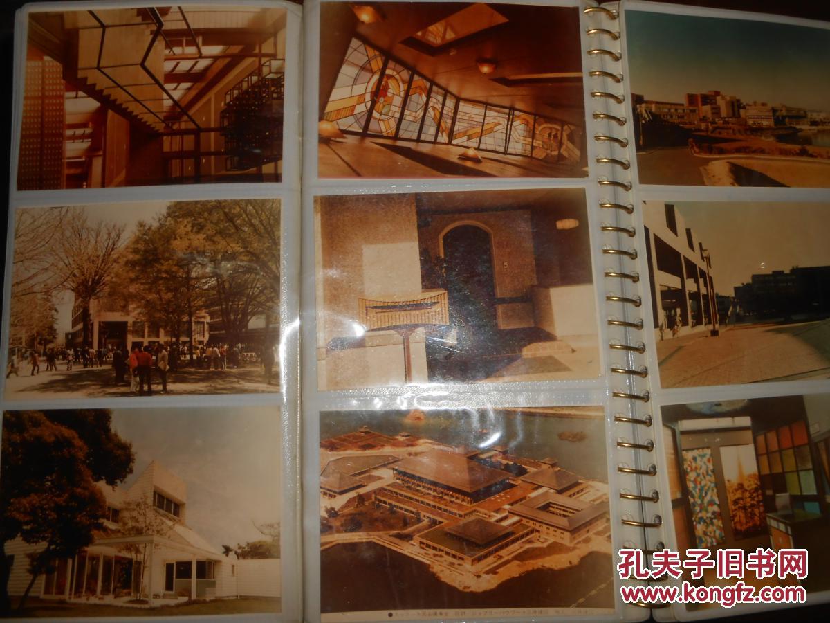 日本80年代建筑照片1册  177幅