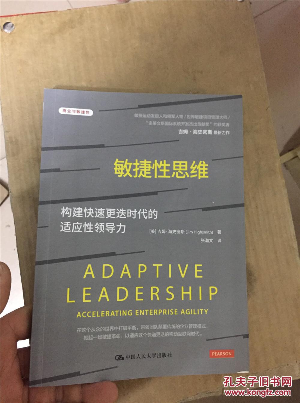 敏捷性思维-构建快速更迭时代的适应性领导力