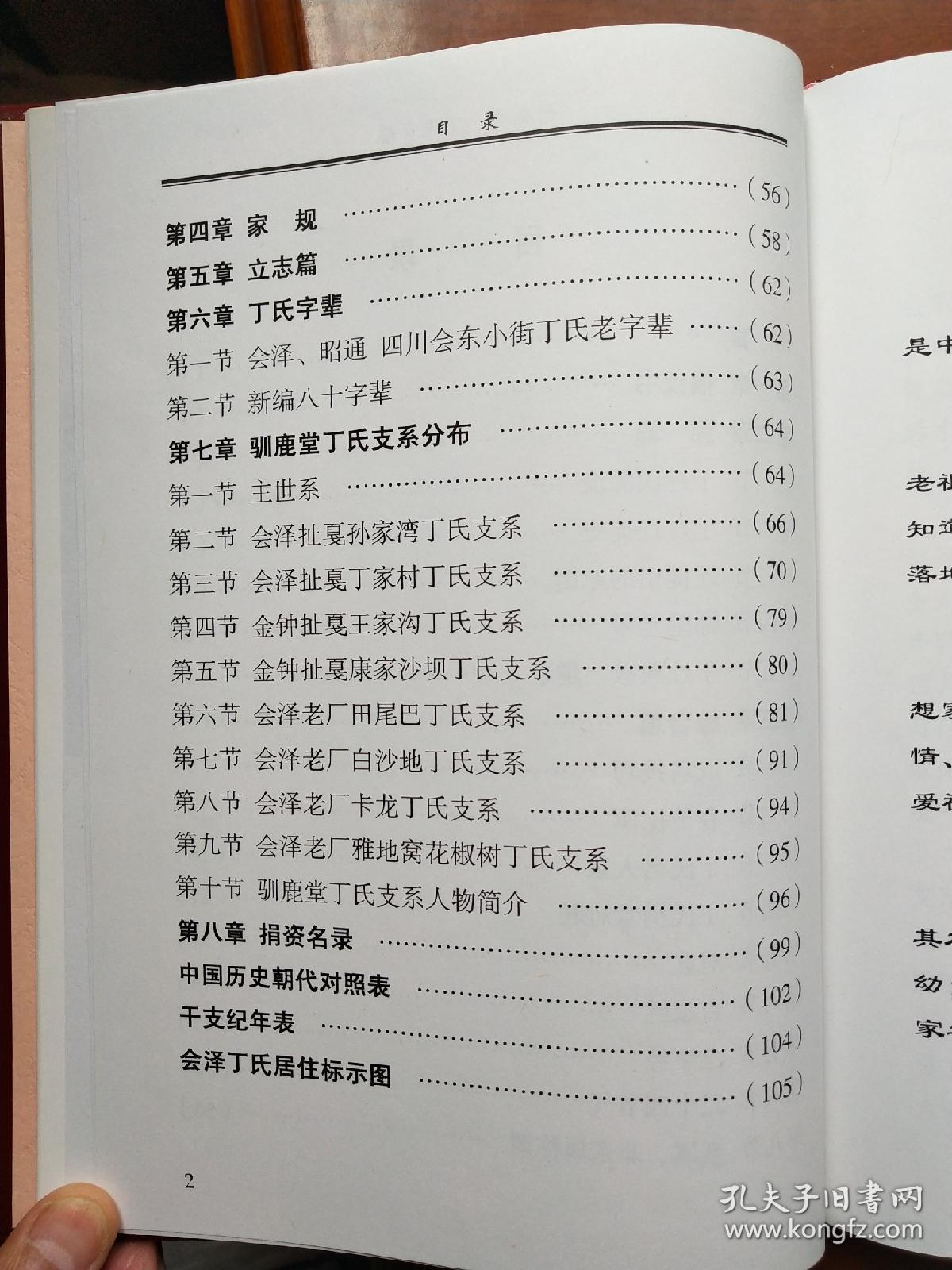 训鹿堂丁氏家谱