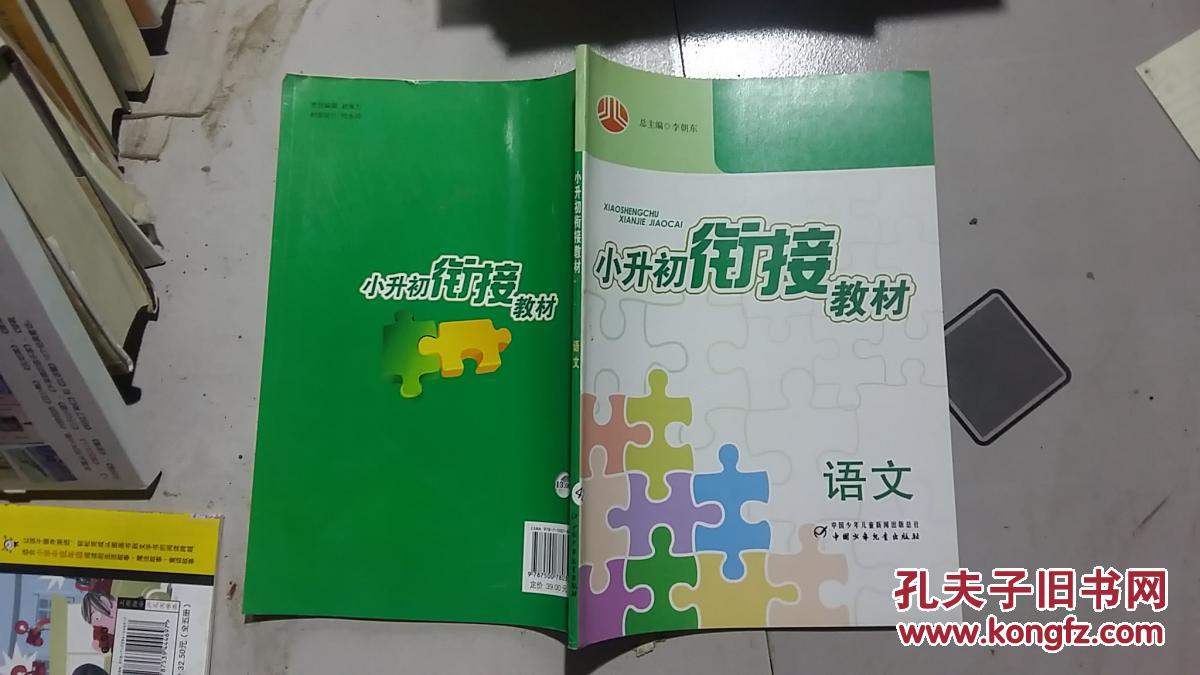 经纶图书·小升初衔接教材:语文_李朝东,等编_孔夫子旧书网