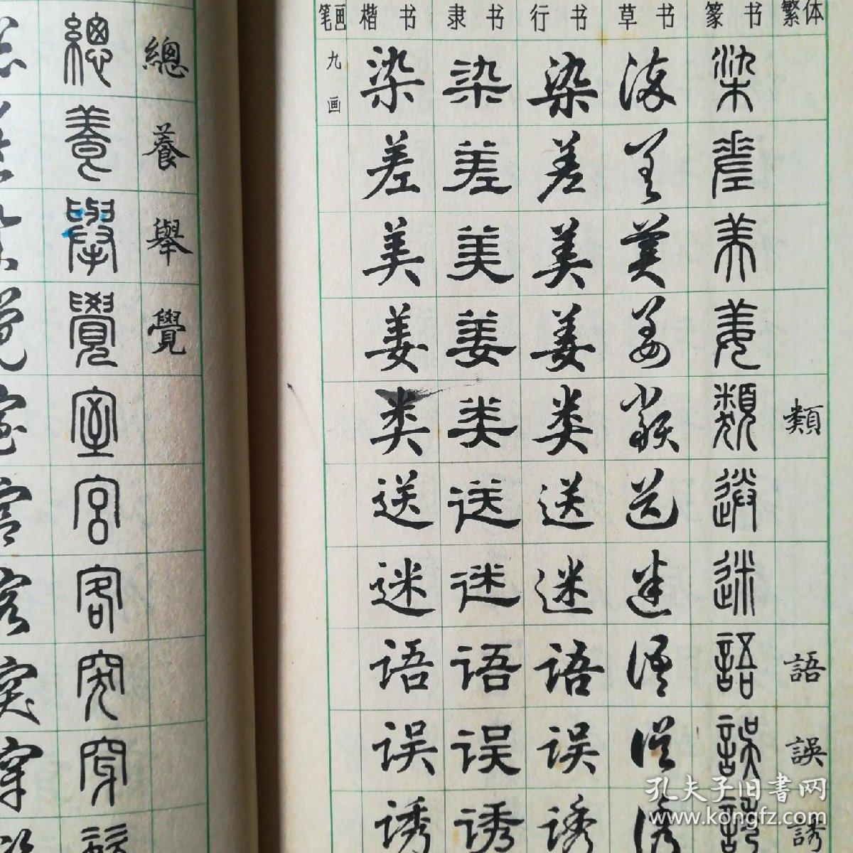 楷隶行草篆(二)