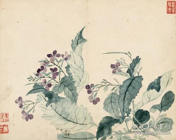 历代名绘真赏 / 清恽寿平百花图卷(外一种)