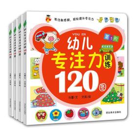 幼儿专注力训练120图（全4册）