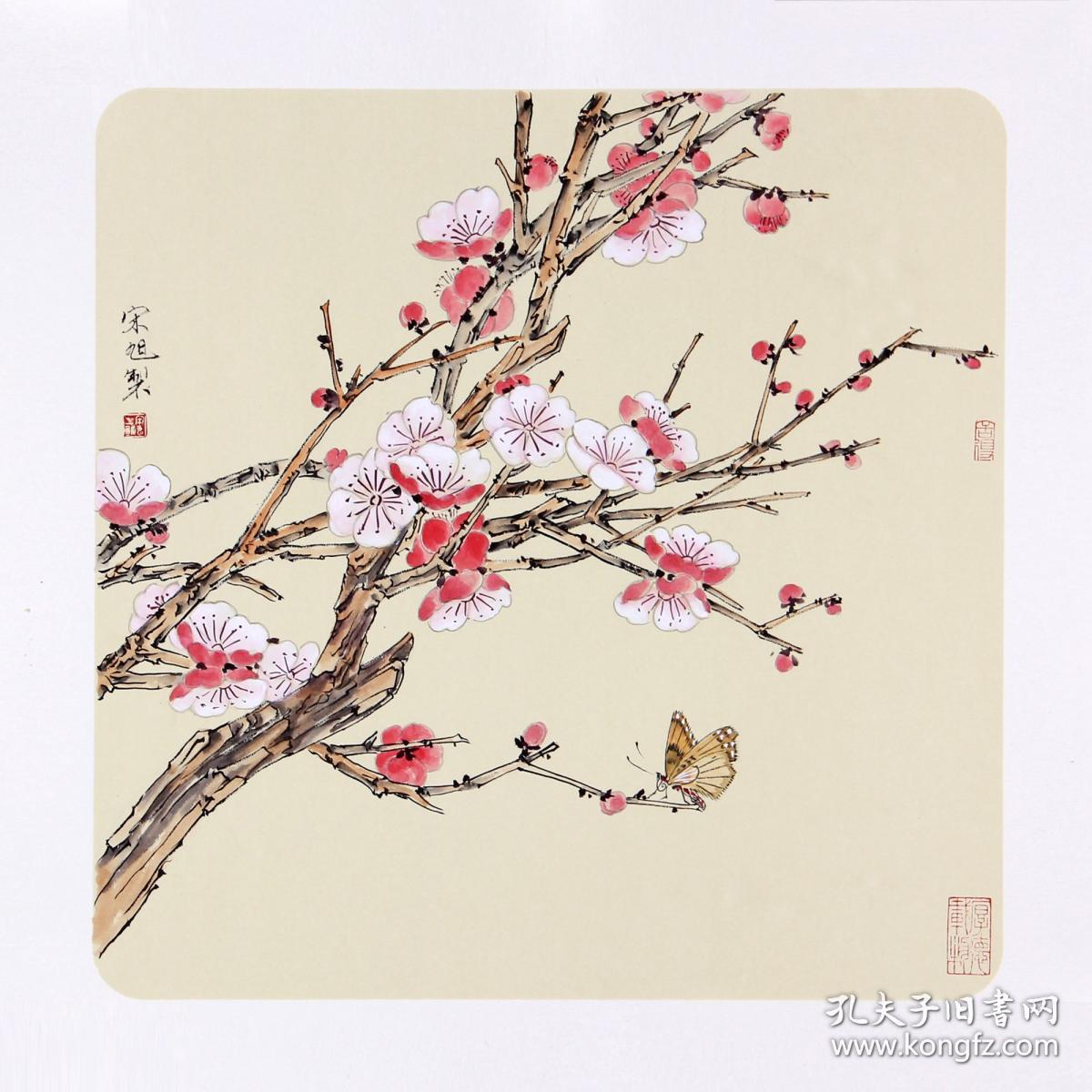 鲁迅美院宋老师寒香图hn6502