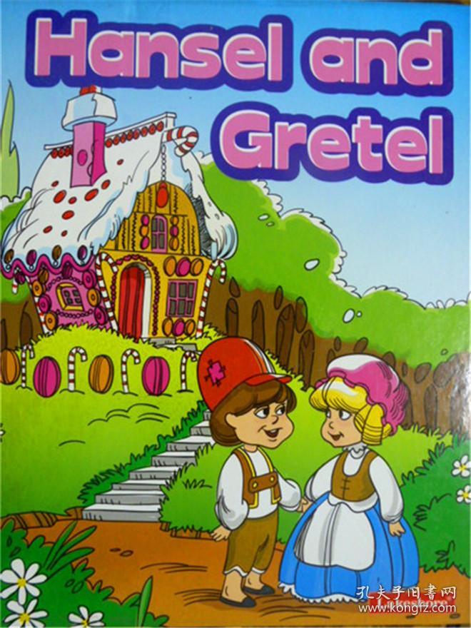 英文原版少儿绘本故事hanselandgretel奇幻森林历险记