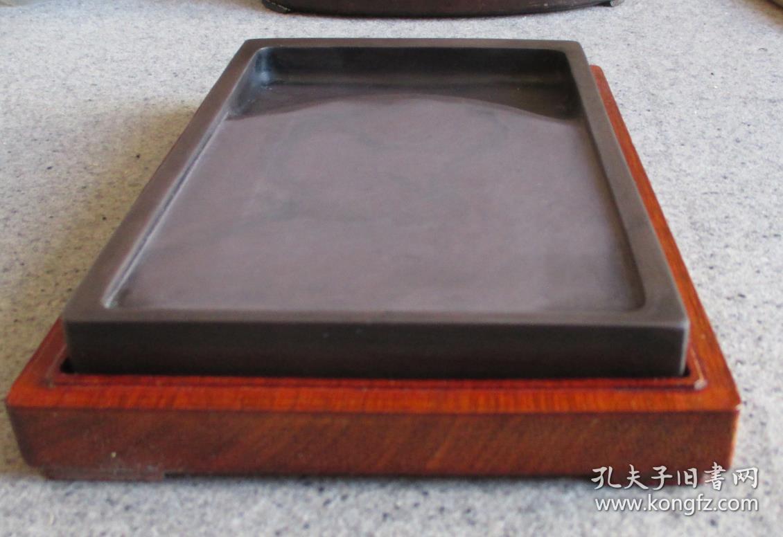 端砚宋坑砚台90年代纯净细糯淌池砚湿水图尺寸长cm 宽12 5 Cm 厚2 3cm 老旧宋坑 孔夫子旧书网